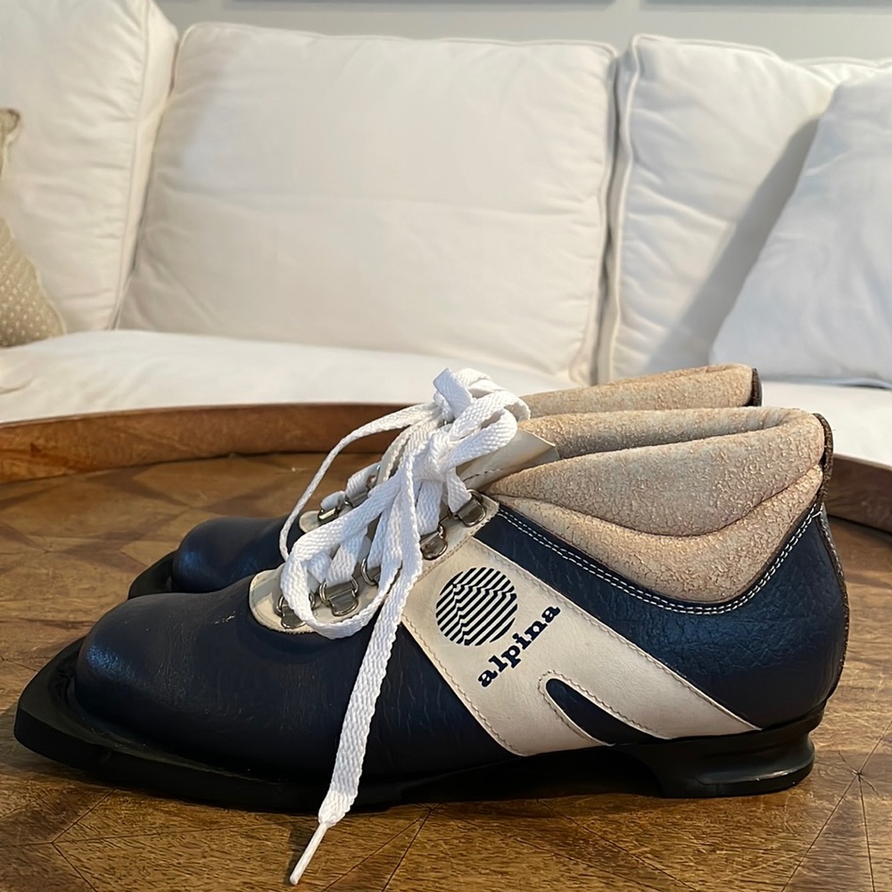 Alpina Vintage ski shoes